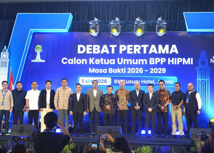 Danrem 042/Gapu Hadiri Debat Perdana Calon Ketua Umum BPP HIPMI 2026–2029 di Jambi