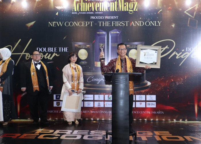 Kepala BPPRD Kota Jambi Raih Penghargaan Inspiring Professional & Leadership Awards 2026 