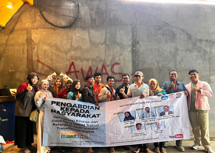 Kolaborasi UNAMA dan Kemendikti Saintek: Transformasi Digital Bawa Produk Sabun UMKM Batanghari River