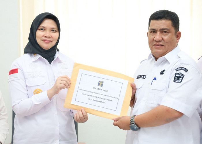 Selaraskan Aturan Daerah, Kanwil Kemenkum Jambi Gelar Harmonisasi Rancangan Perwako Sungai Penuh