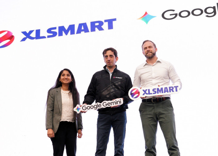 XLSMART Kolaborasi dengan Google, Hadirkan Akses Paket Plus Gemini 6 Bulan 