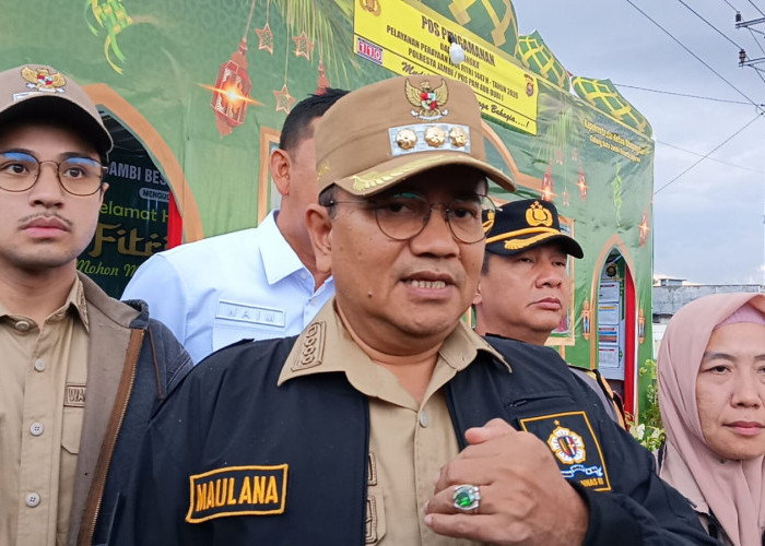 Wali Kota Maulana Turun Langsung! Pintu Masuk Kota Jambi Dijaga Ketat Jelang Lebaran