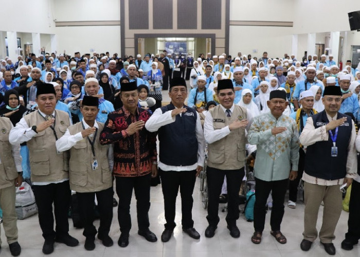 Sebanyak 887 Jemaah Haji Asal Jambi Resmi Kembali ke Tanah Air