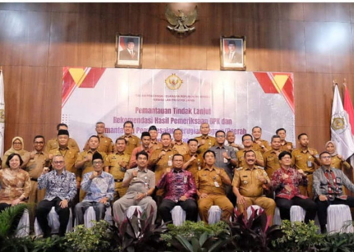 Pj Bupati Hadiri Rapat Pemantauan dan Pelaksana Tindak Lanjut Hasil Pemeriksaan BPK