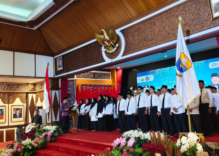 Gubernur Al Haris Kukuhkan 62 Petugas Haji, Dukungan Anggaran Pemprov Jambi Tertinggi se-Indonesia