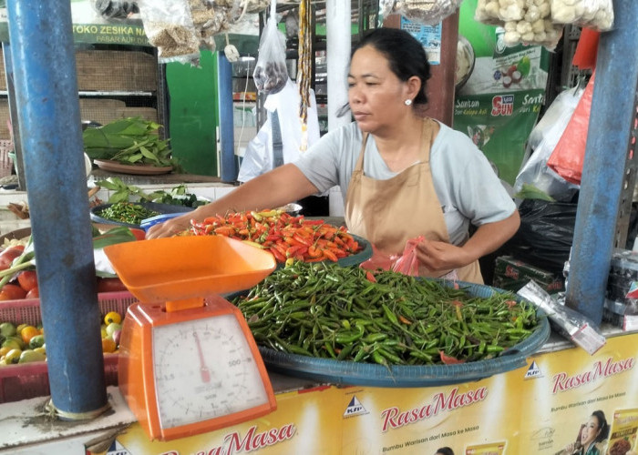 Harga Bahan Pokok di Jambi Melonjak, Harga Cabai Tembus Rp55 Ribu, Ayam dan Bawang Ikut Naik 