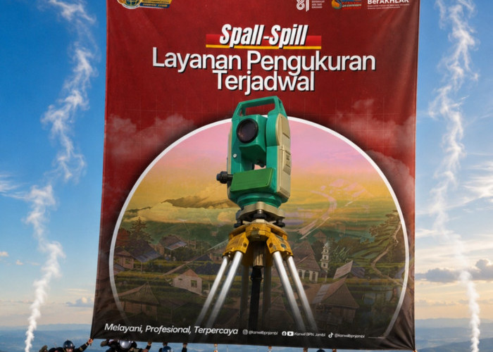 BPN Jambi Hadirkan Layanan Pengukuran Terjadwal di Provinsi Jambi, Masyarakat Bisa Pilih Tanggal Pengukuran