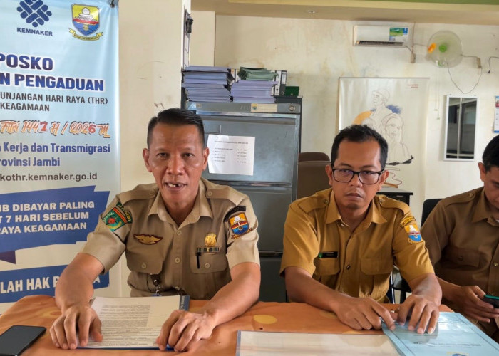 Disnakertrans Provinsi Jambi Buka 4 Posko Pengaduan THR Hingga 20 Maret, Imbau H-14 THR Sudah Dibayarkan