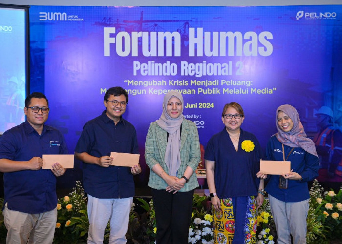 Pelindo Jambi Raih Penghargaan di Forum Humas Pelindo Regional 2