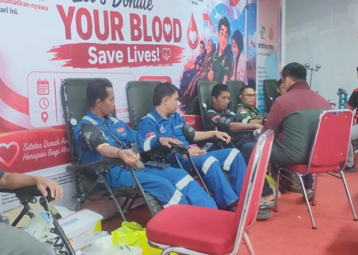 Di Atas Rata-rata, Donor Darah SKK Migas - PetroChina Jabung Ltd Tembus 100+ Kantong