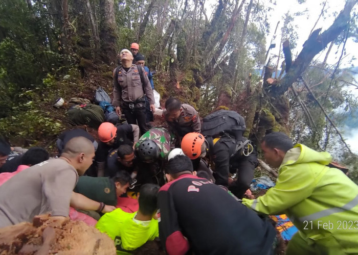 76 Jam Menahan Sakit, Kapolda Jambi Berhasil Dievakuasi dari Hutan Kerinci