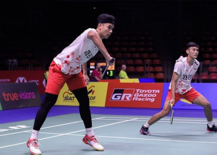 Final Thailand Open 2023 Fikri/Bagas Usaha Jaga Asa Indonesia