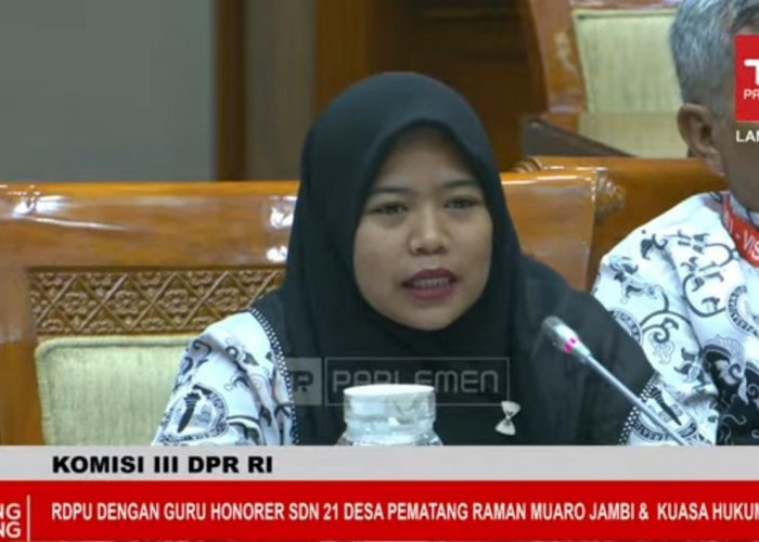 Kasus Guru Honorer di Muaro Jambi Disorot DPR RI, Komisi III Minta Perkara Dihentikan