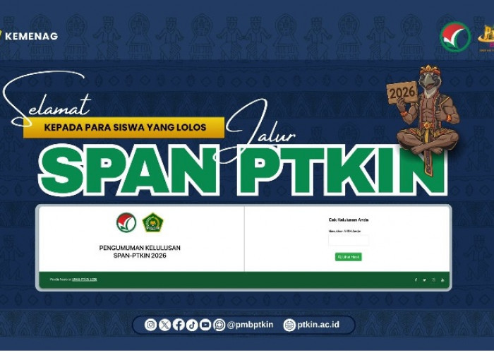 TENG! 82.274 Siswa Lulus SPAN-PTKIN 2026, Begini Cara Cek Hasilnya