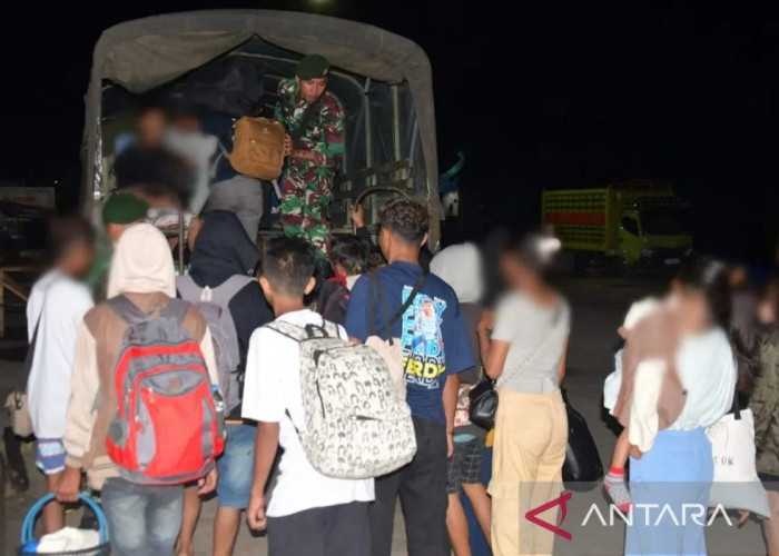 Satgas Pamtas Selamatkan 15 Anak yang Hendak Diseludupkan ke Malaysia