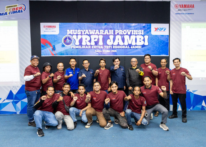 Ketua YRFI ( Yamaha Riders Federation Indonesia ) Chapter Jambi Resmi Terpilih untuk Periode 2026–2029