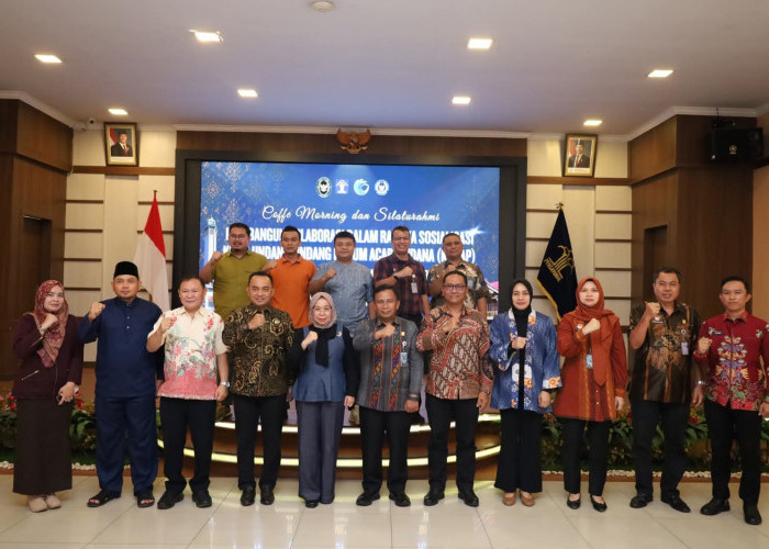Coffee Morning Kemenkum bersama Unja, Kemenimipas, dan KemenHAM Jelang Sosialisasi KUHAP oleh Wamenko di Jambi