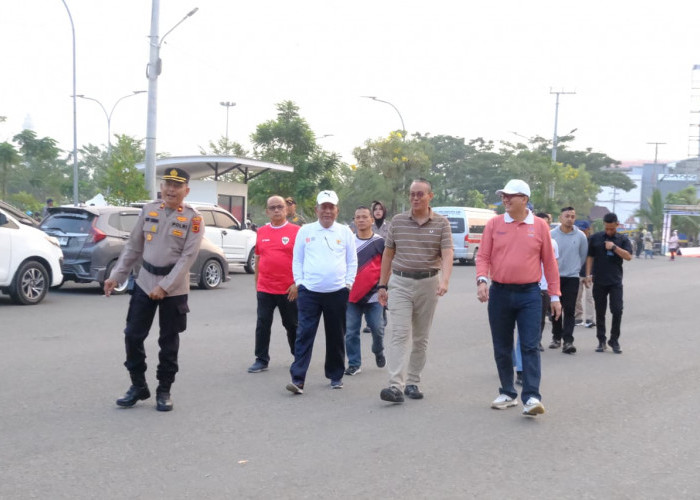 500 Peserta Meriahkan Fun Run HUT RI ke-81, Wagub Sani: Jalan Sehat Wujudkan Jambi Maju dan Kompak