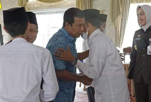 Halal Bihalal, Bupati Romi Sambut Kedatangan Wakil Gubernur Jambi