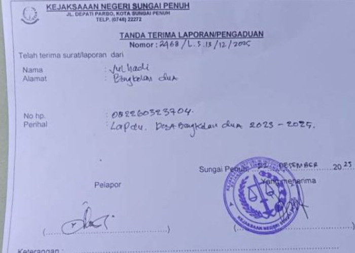 Perangkat Desa Laporkan Kades 