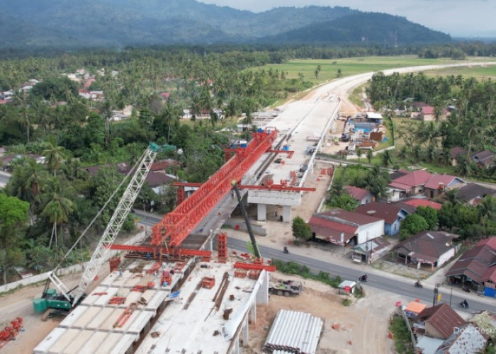 Progres Sudah 56,76 Persen, Jalan Tol Padang-Sicincin Ditargetkan Fungsional Juli 2024