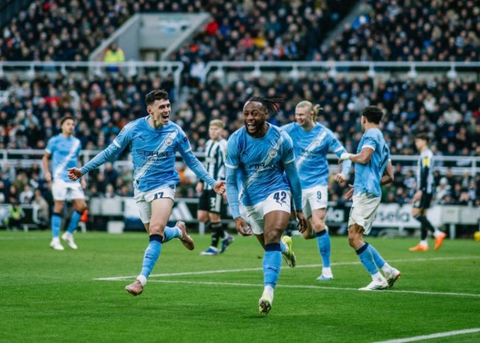 Leg Pertama Carabao Cup, Man City Hajar Newcastle  United 2-0