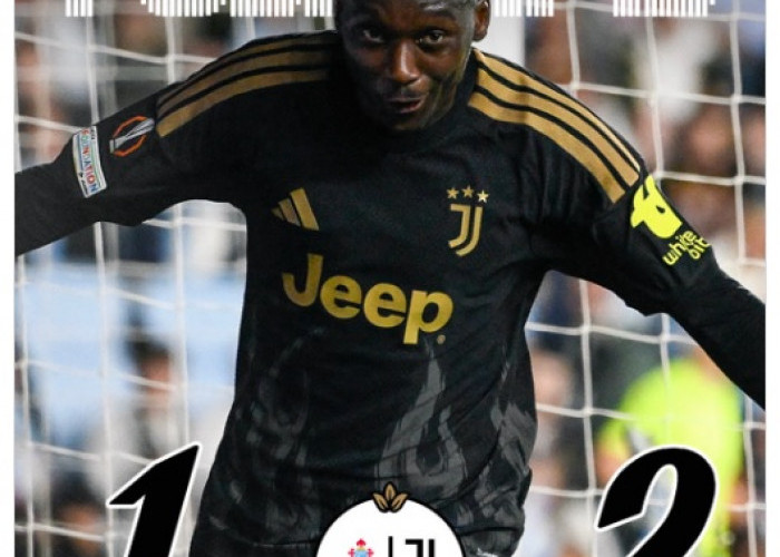 Juventus Cetak Comeback Dramatis 2-1 di Markas Celta Vigo, Rebut Puncak Klasemen Liga Europa