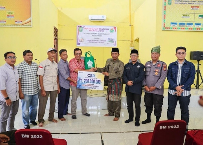 PTPN IV PalmCo Gelontorkan Rp200 Juta untuk Normalisasi Kanal, Solusi Jangka Panjang Atasi Banjir di Siak