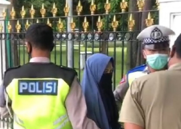 Wanita Bercadar Terobos Pintu Istana Merdeka Sambil Todongkan Pistol ke Paspampres