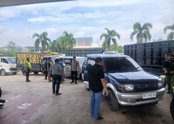 Penertiban BBM Subsidi: Kendaraan Berbarcode Tanpa STNK Diamankan di SPBU Pall 7