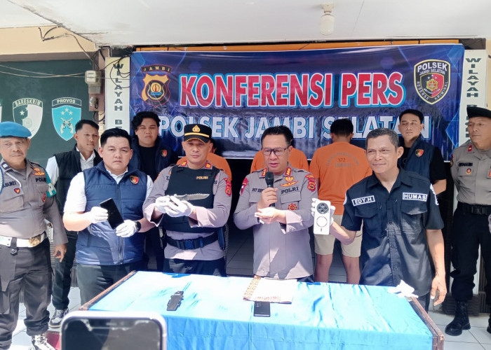 Komplotan Jambret di Kota Jambi Diringkus, Sudah Beraksi di 7 TKP