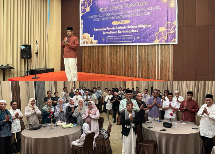 Bukber SMSI Tanpa Pejabat, Ketua Mukhtadi Putranusa: Anggaran Lagi Puasa, Undang yang Bawa Senyum Saja