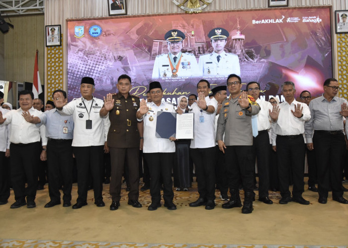 Wali Kota Maulana Kukuhkan Tim Terpadu, Perangi Narkoba dari Lingkungan hingga Sekolah