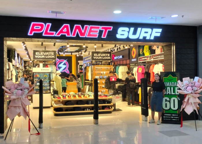 Belanja Lebih Seru, Planet Surf Hadir dengan Konsep Baru di WTC Batanghari Jambi