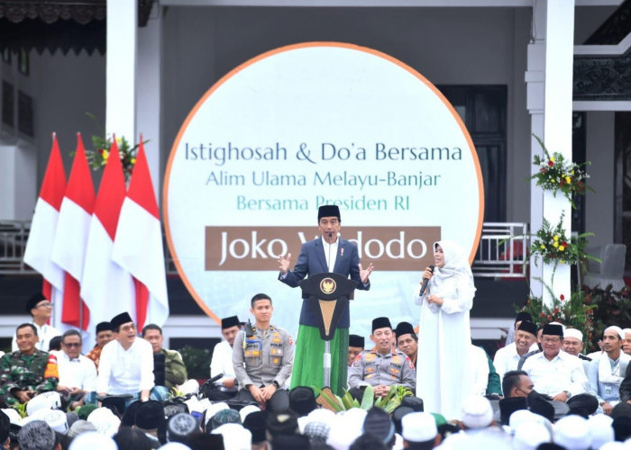 Presiden Jokowi Apresiasi Dukungan Masyarakat Melayu-Banjar Terhadap Pembangunan IKN
