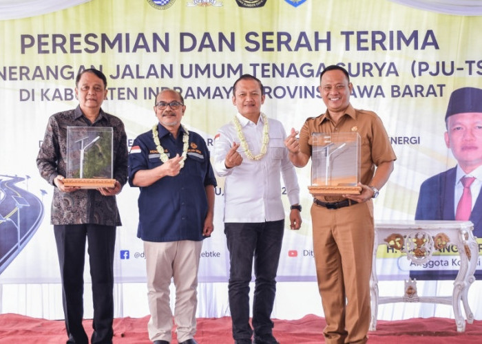 Penerangan Berbasis Energi Bersih Terangi Wilayah Indramayu