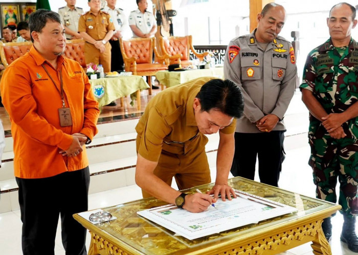 Bupati Batang Hari Canangkan Sensus Ekonomi dan Desa Cantik 