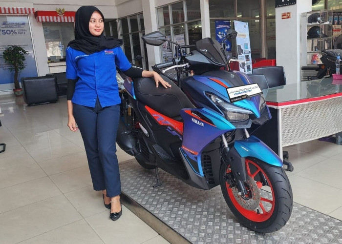 Yamaha Aerox Alpha Sudah Ready di Dealer-Dealer Yamaha Jambi