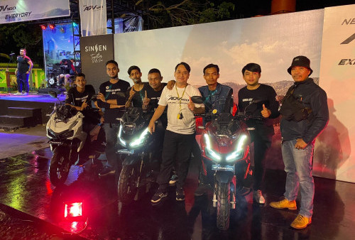 HAI Jambi Jajal Sensasi Berkendara New Honda ADV160 Jelajah Kota 