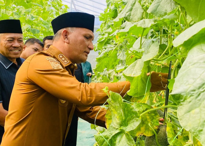 Resmikan Wisata Alam Buah Melon, Bupati Hurmin Sebut Sektor Perkebunan Memiliki Peran Penting
