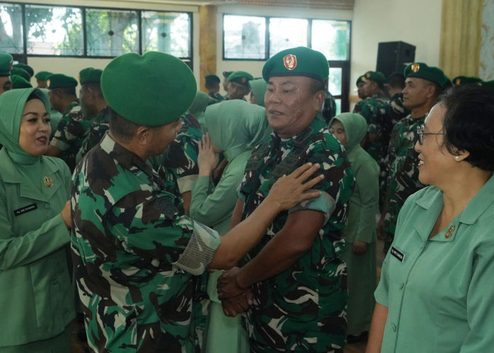 Danrem 042/Gapu Pimpin Kenaikan Pangkat Perwira, Tegaskan Ini Bukan Sekadar Formalitas