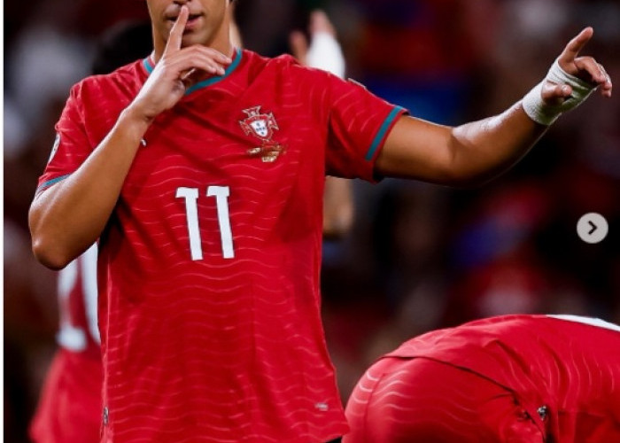 Gol Tunggal Joao Felix Bawa Timnas Portugal Sikat Wales 1-0