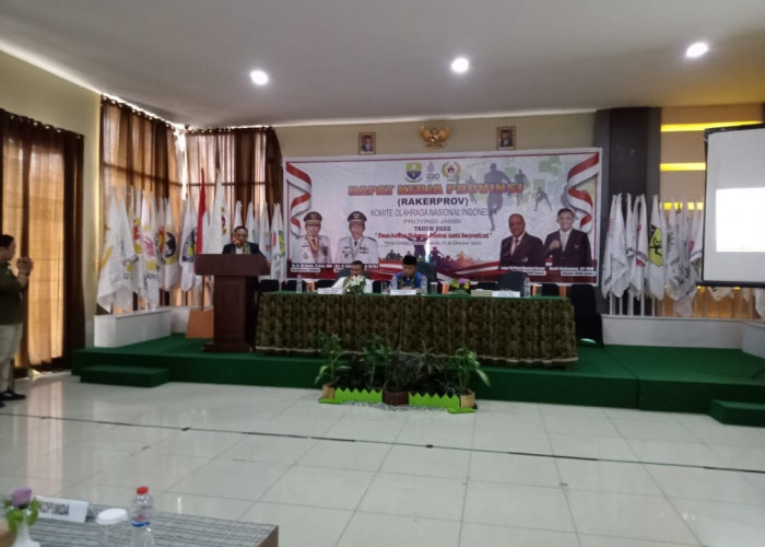 KONI Jambi Gelar Rakerprov, Tatap Event Olahraga 2023