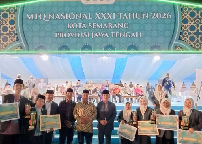 Kafilah Jambi Ukir Prestasi di MTQ Nasional XXXI, Tembus Peringkat 13 Nasional