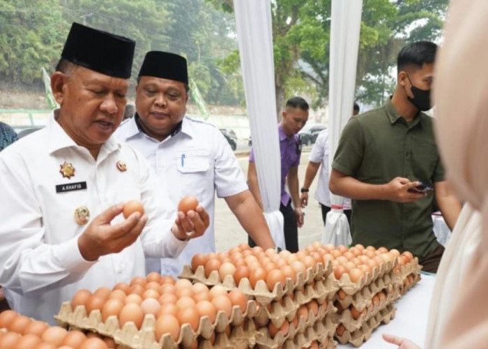 Wabup A. Khafidh Ajak Warga Manfaatkan Gerakan Pangan Murah di Merangin
