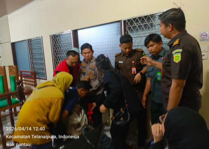 Isak Tangis Keluarga Iringi Vonis Kurir 12 Kg Narkoba di Jambi
