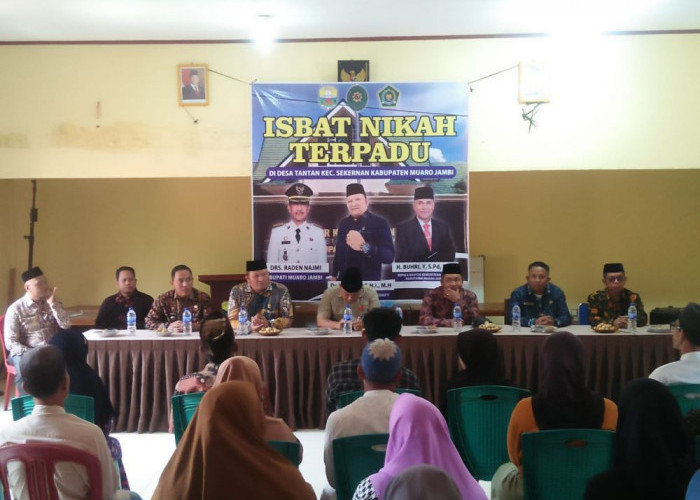 11 Pasutri di Muaro Jambi Ikuti Sidang Itsbat Nikah Terpadu