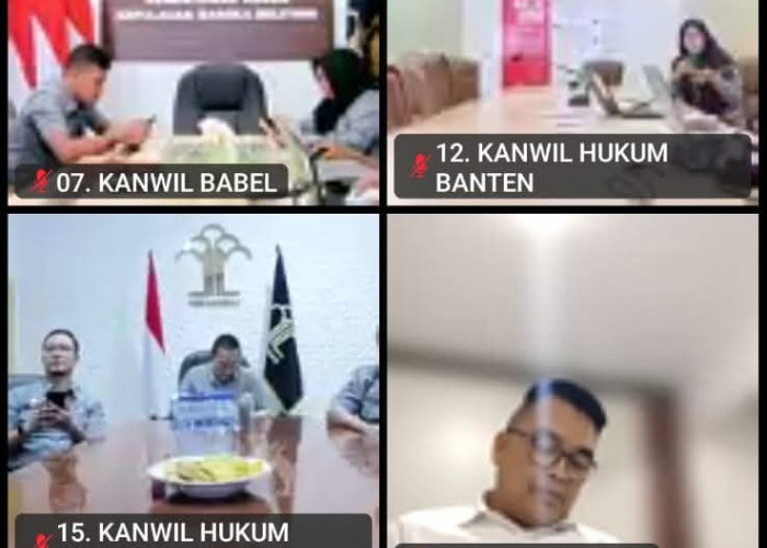Perkuat Akuntabilitas, Kanwil Kemenkum Jambi Ikuti Penyerahan LHP BPK RI atas Laporan Keuangan Tahun 2025