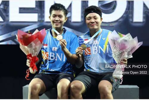 Kalahkan Ganda Tiongkok, Apriyani/Fadia Juara Malaysia Open 2022