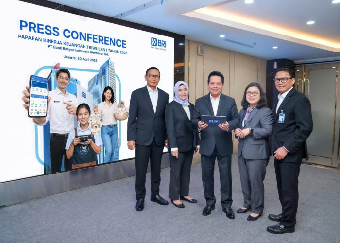 BRI Pertahankan Momentum Kinerja Solid, Laba Bersih Melesat 13,7% jadi ​Rp15,5 triliun di Triwulan I 2026​